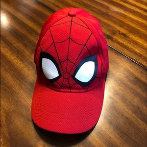 Little kids Spiderman adjustable cap
